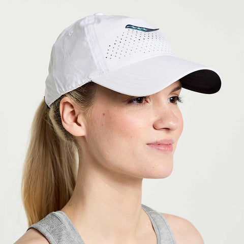Outpace Petite Hat | White