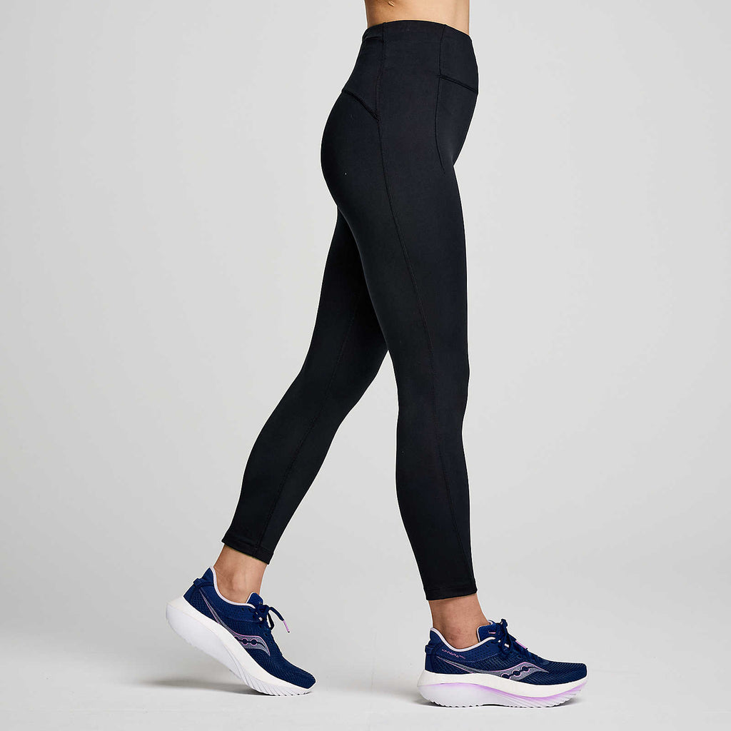 Women's Fortify Crop  Tight | Black