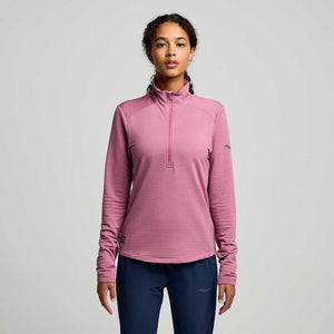 Women's Triumph 3D 1/2 Zip | Viola Heather