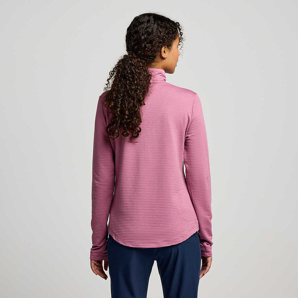 Women's Triumph 3D 1/2 Zip | Viola Heather