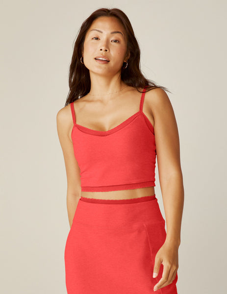 Women's Allure Lace Tank | Red Ash Heather