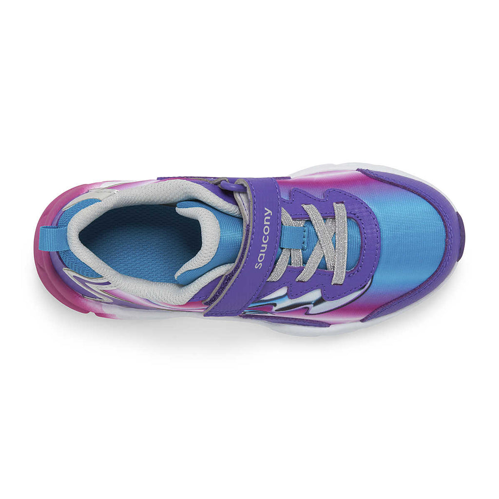 Big Kids' Flash A/C Wide | Teal/Purple