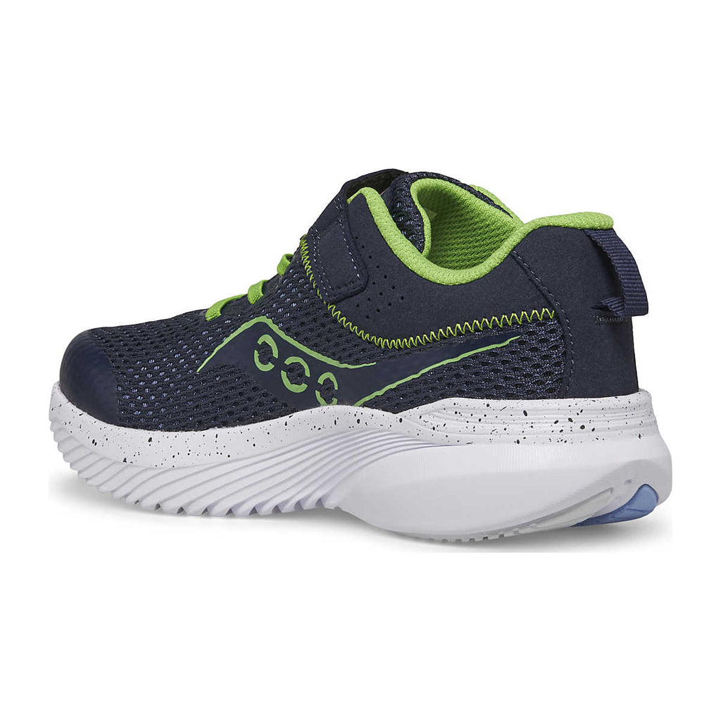 Big Kid's Kinvara 14 A/C Wide | Navy/Green
