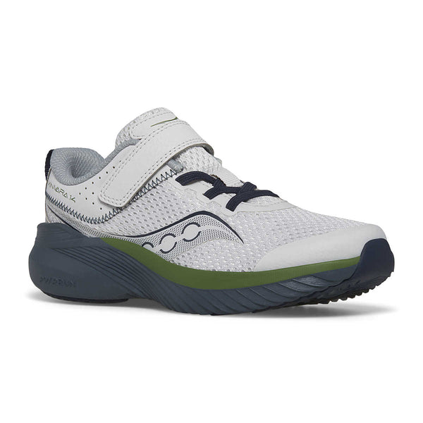 Big Kid's Kinvara 14 A/C | Grey/Blue/Green