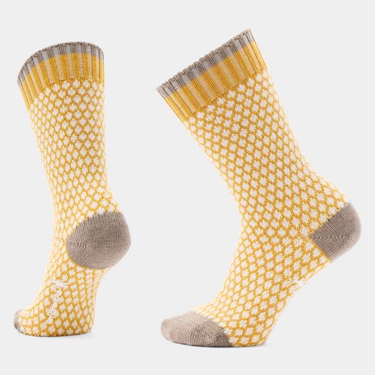 Everyday Cozy Popcorn Polka Dot Crew |Honey Gold