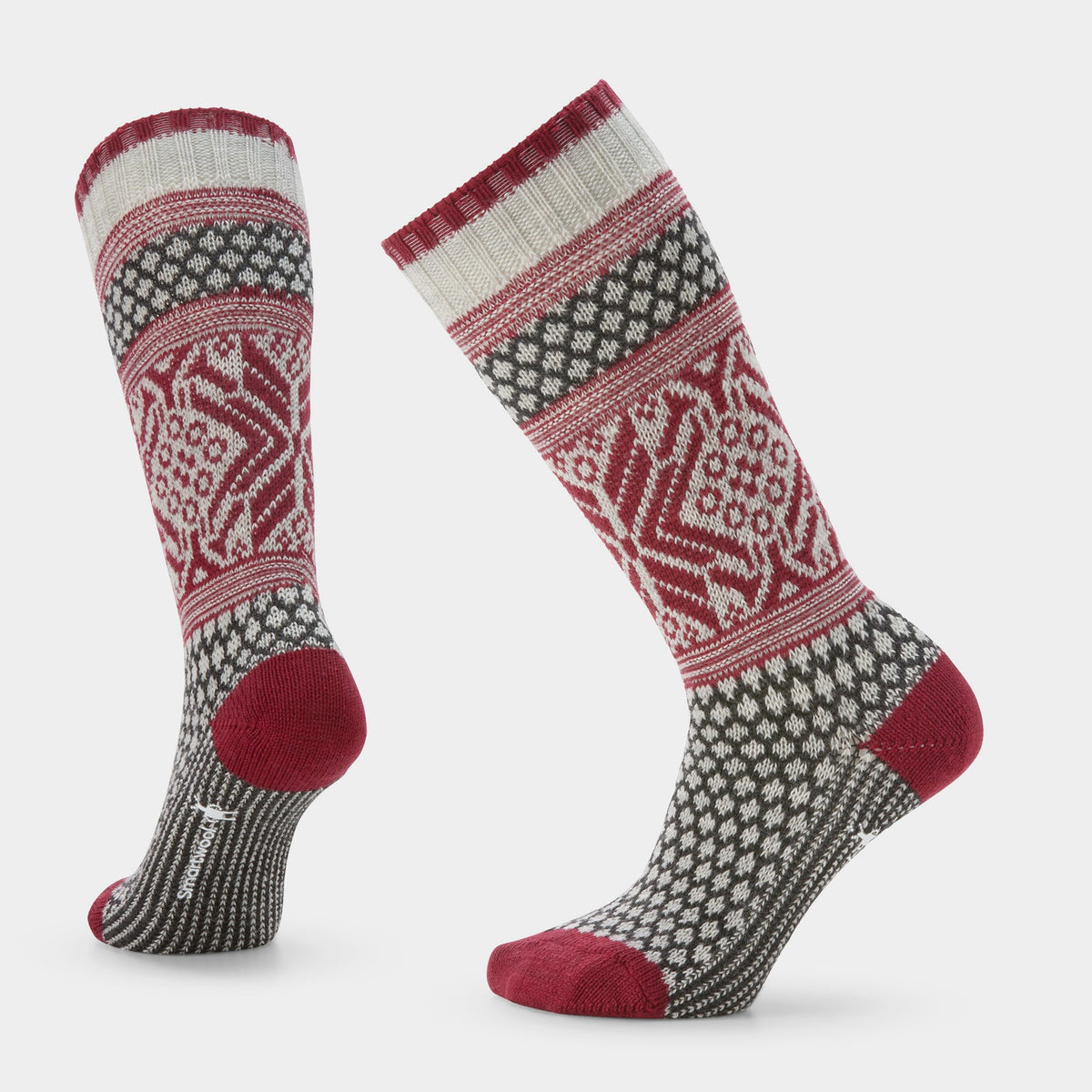 Women's Popcorn Snowflake Crew | Ash