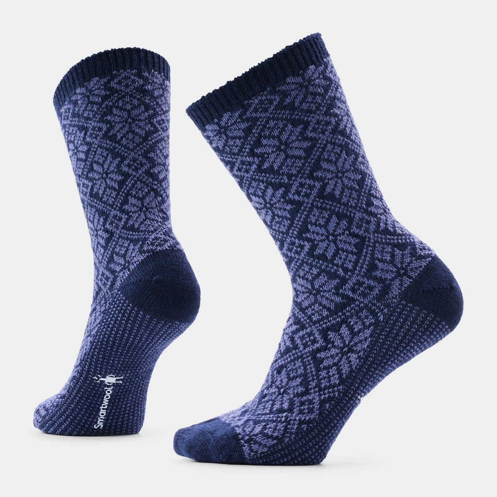 Women's  Snowflake Crew | Deep Navy