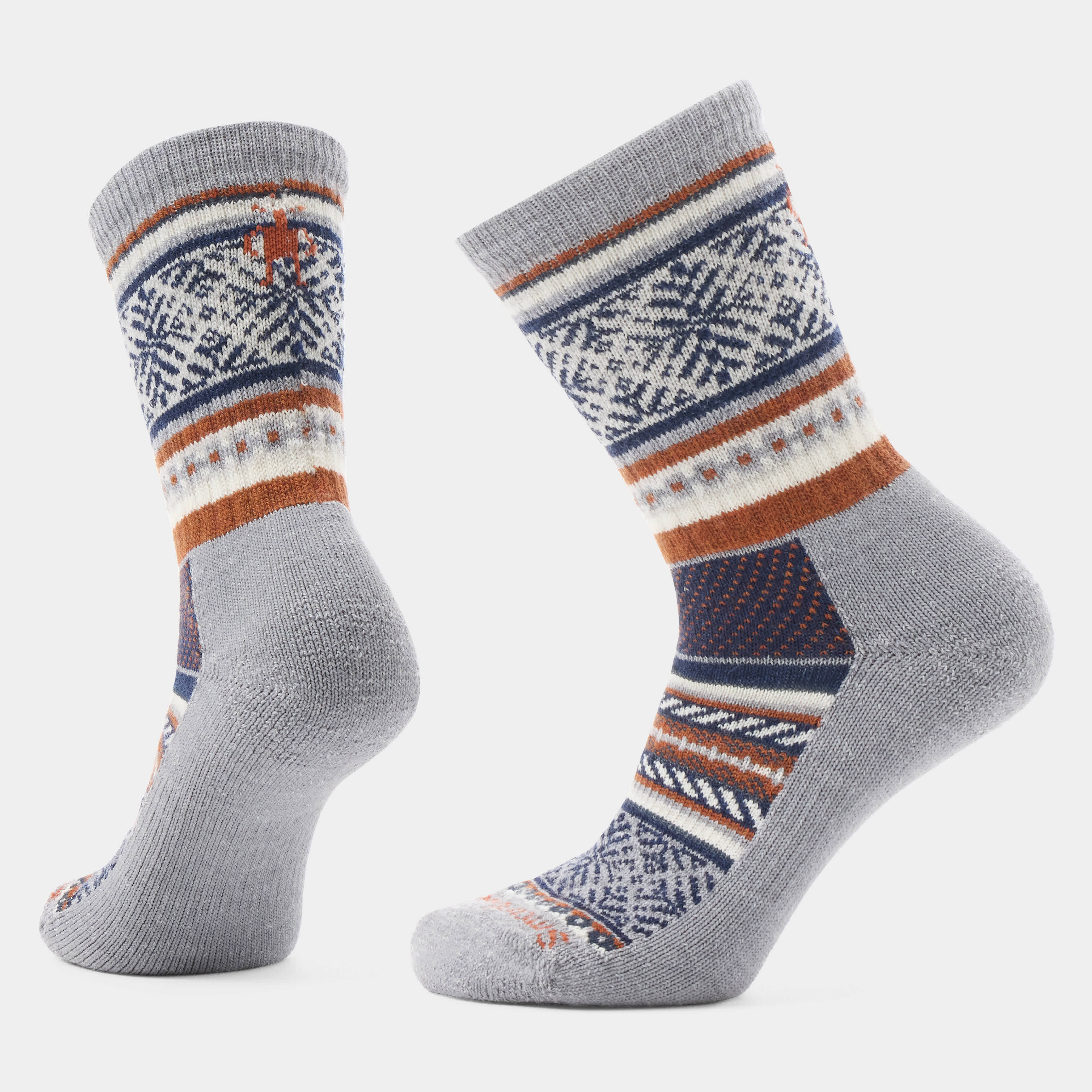 Everyday Fair Isle Sweater Crew |Light Gray