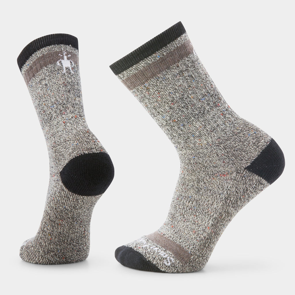 Larimer Crew |Black/Taupe Heather