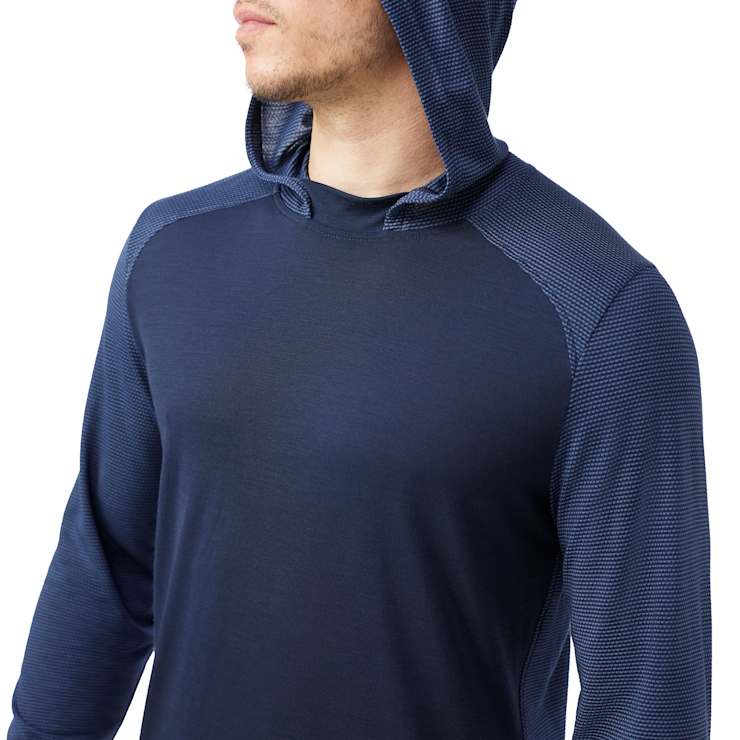 Men's Active Mesh Hoodie | Navy