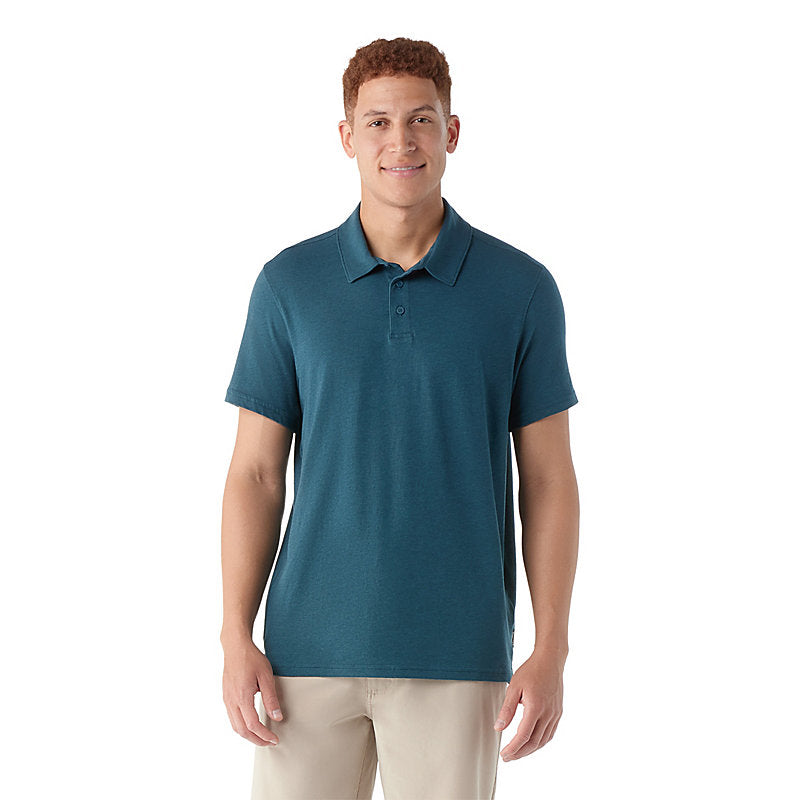 Men's Short Sleeve Polo | Twilight Blue