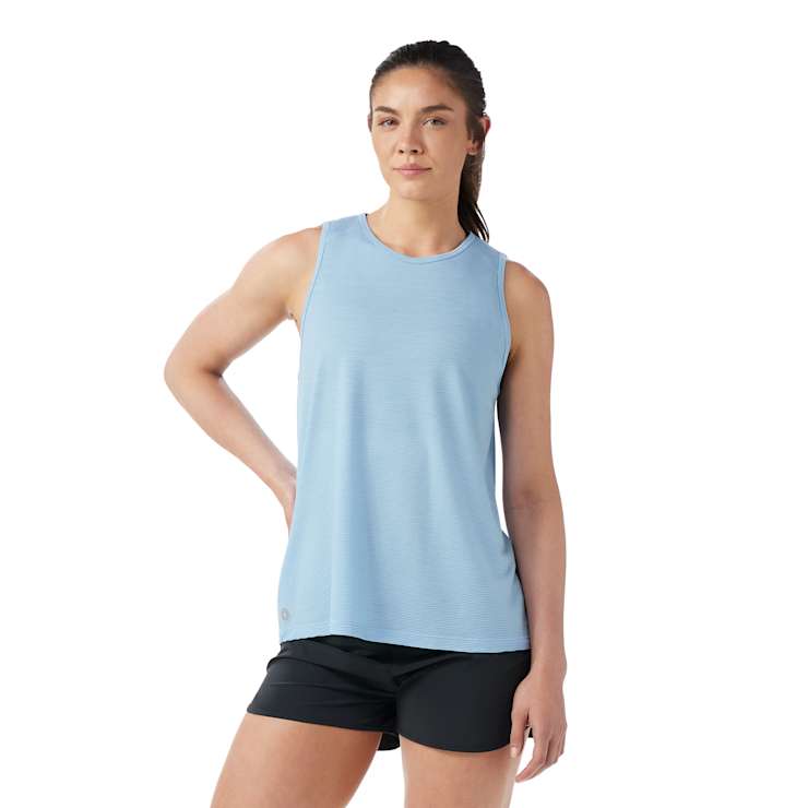 Women's Active Mesh Tank | Blue