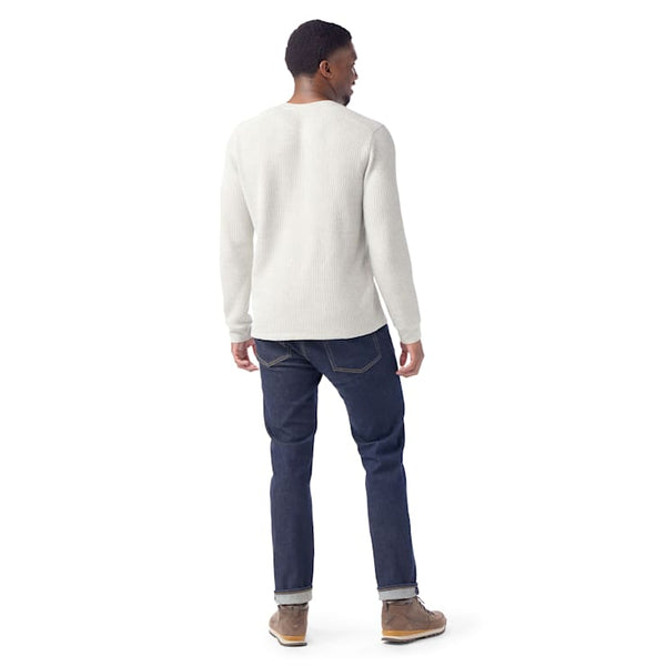 Men's Waffle LS Henley | Ash Heather