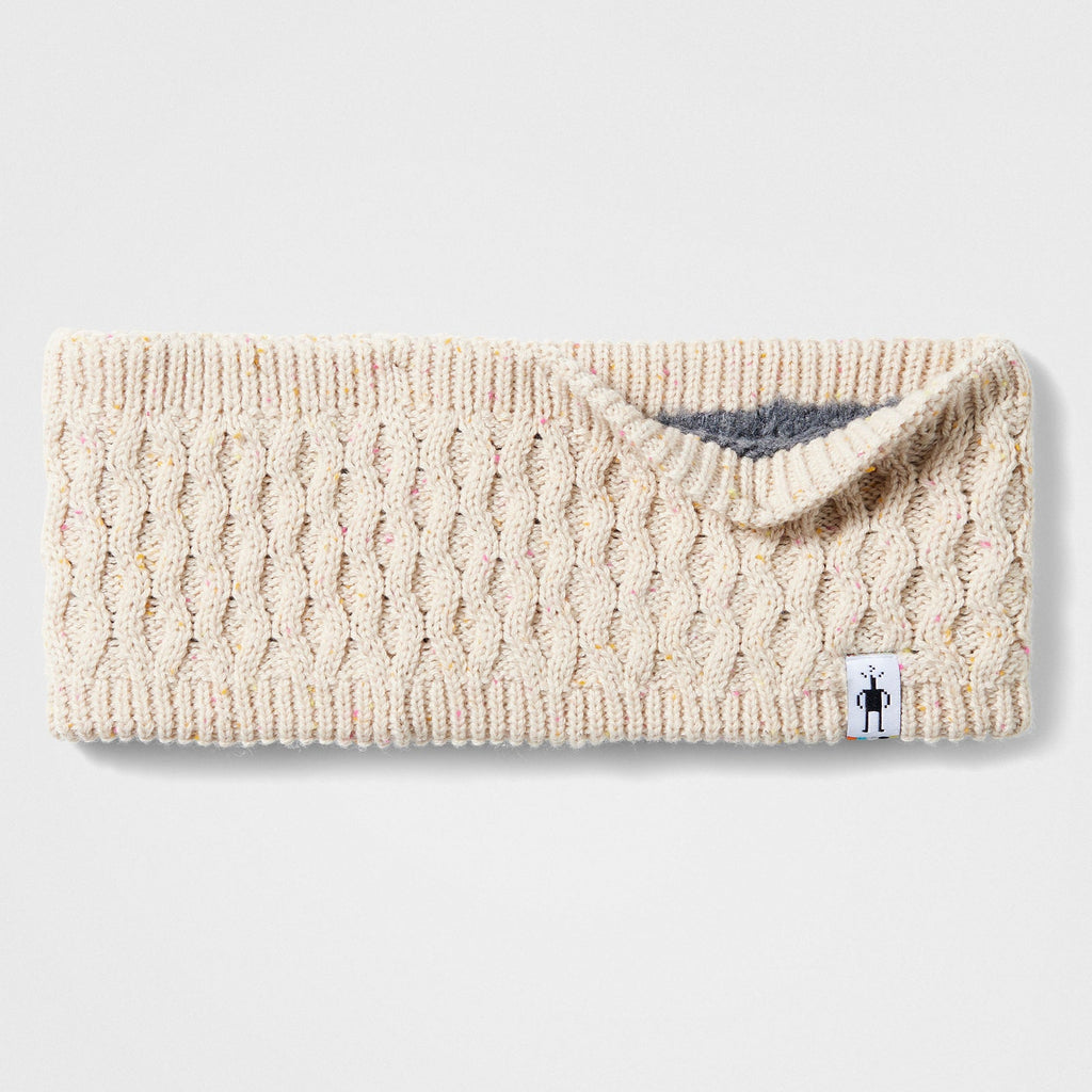 Fleece Lined Headband | Almond Donegal