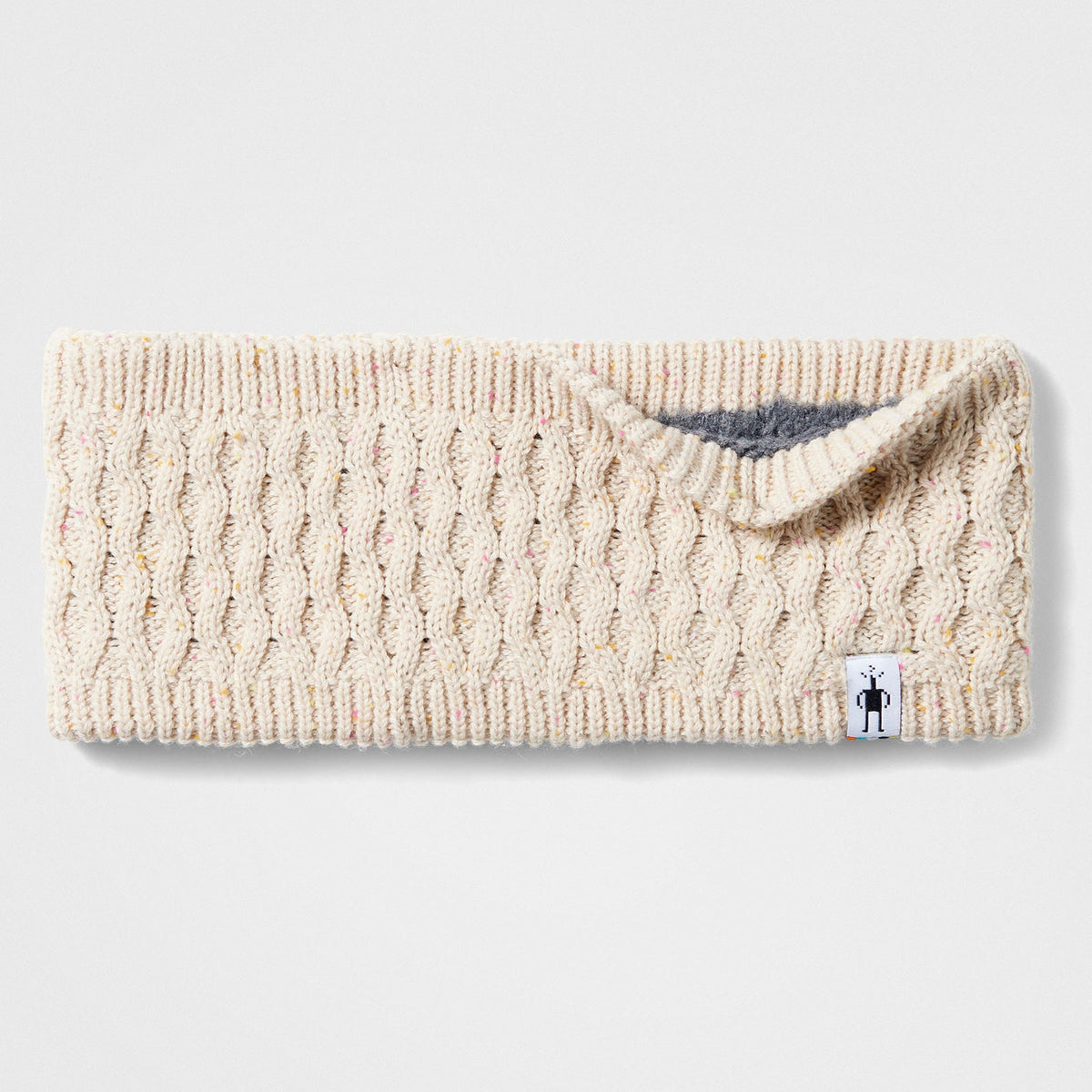 Fleece Lined Headband | Almond Donegal
