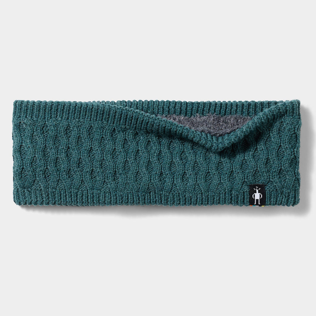Fleece Lined Headband | Dusty Teal Heather