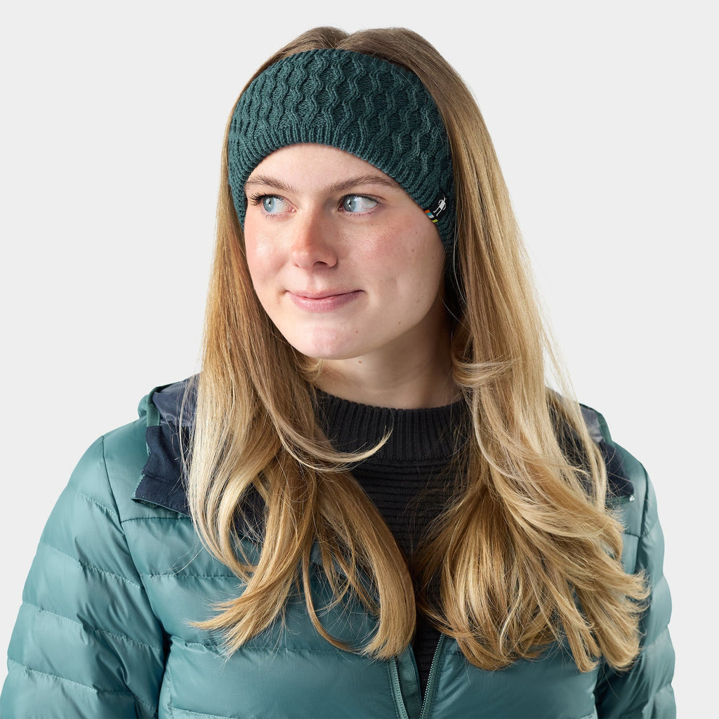 Fleece Lined Headband | Dusty Teal Heather
