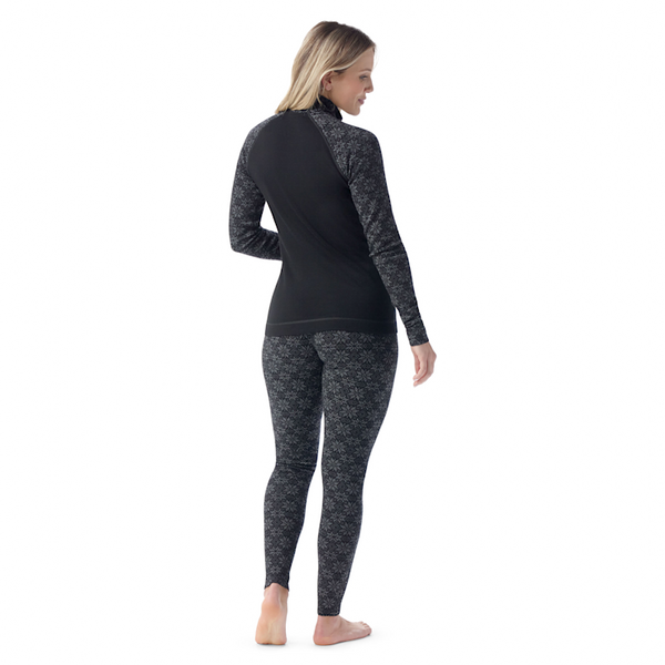 Women's Merino Thermal 1/4 Zip | Black Snow