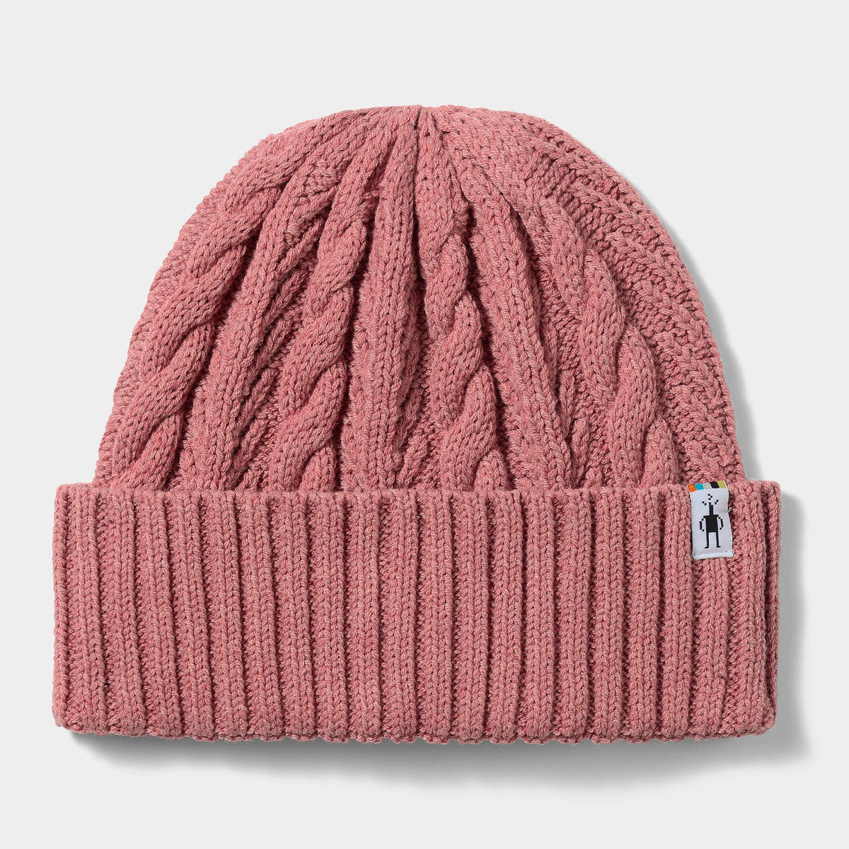 Cable Knit Beanie |  Rosewood Heather