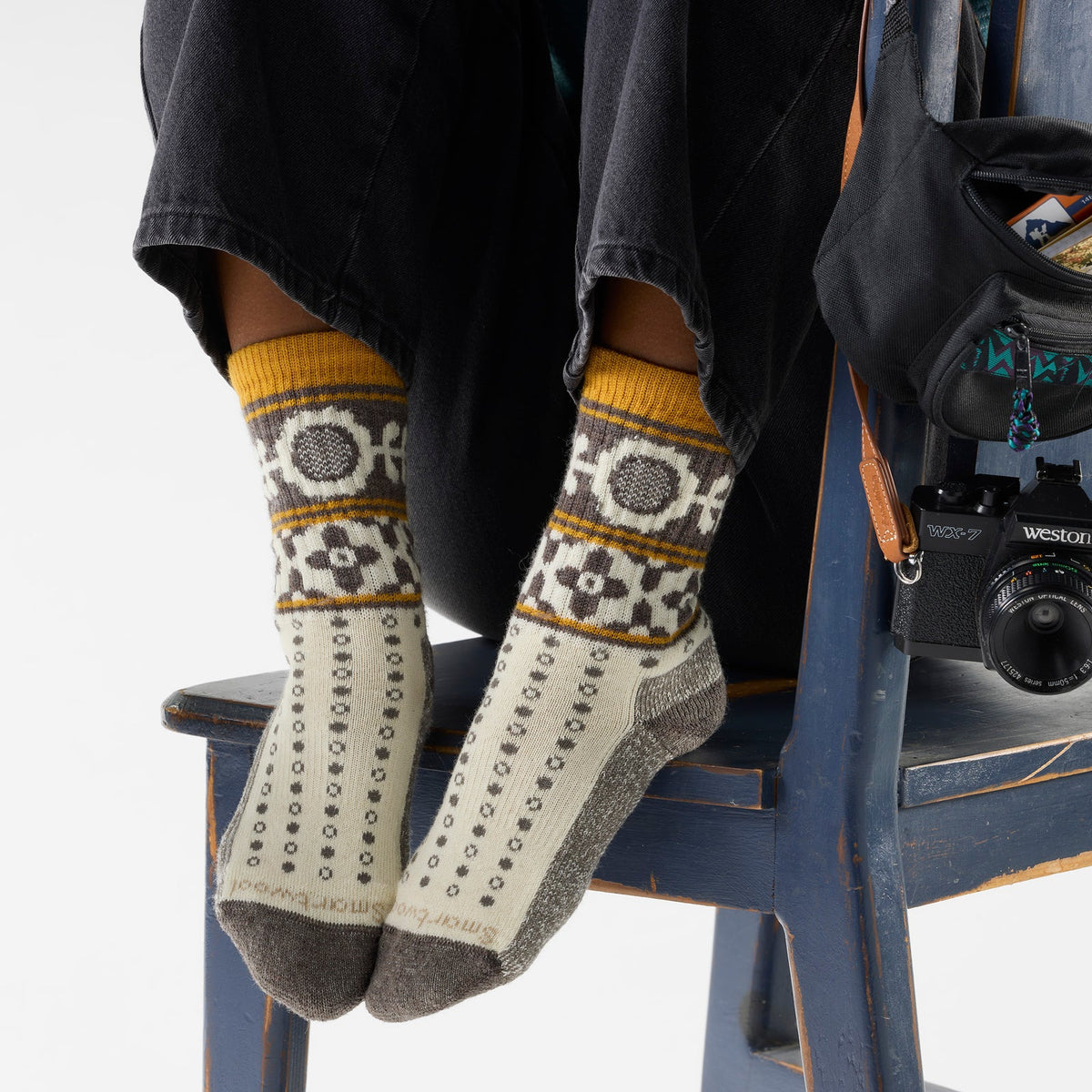Everyday Cozy Sunflower Crew |Purple Iris