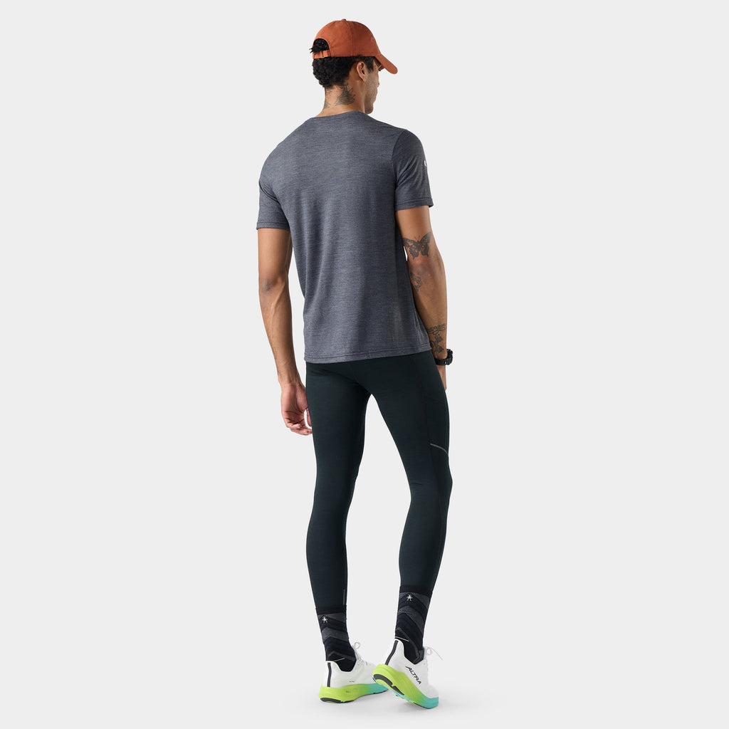 Men's Alpine Trace Graphic Tee |Charcoal Heather