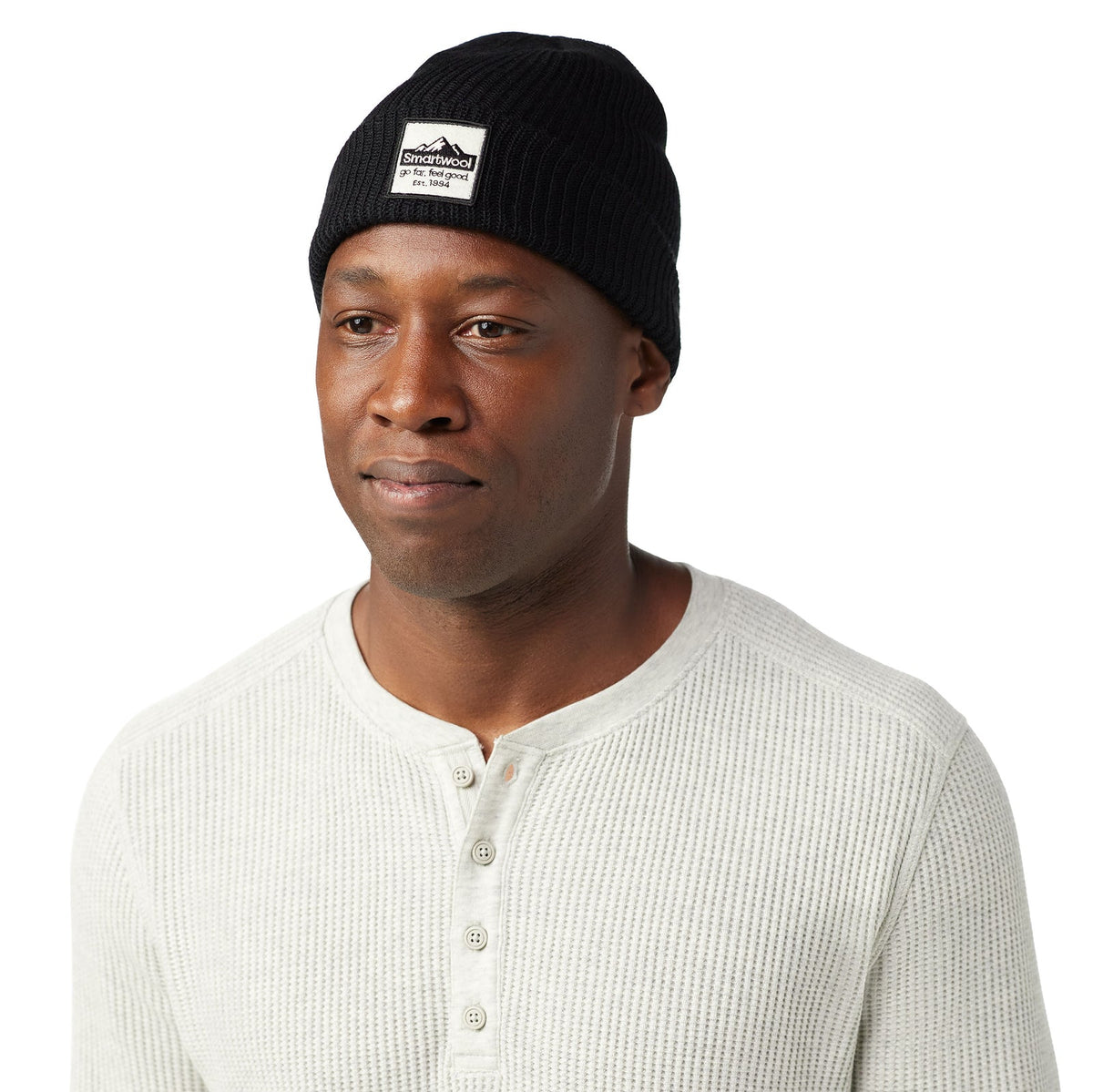 Patch Beanie | Black