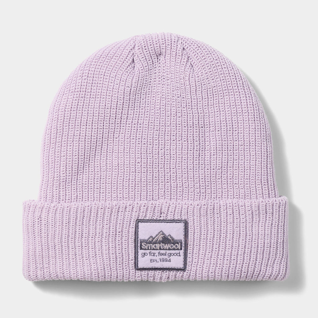 Patch Beanie | Lavender Sky Heather