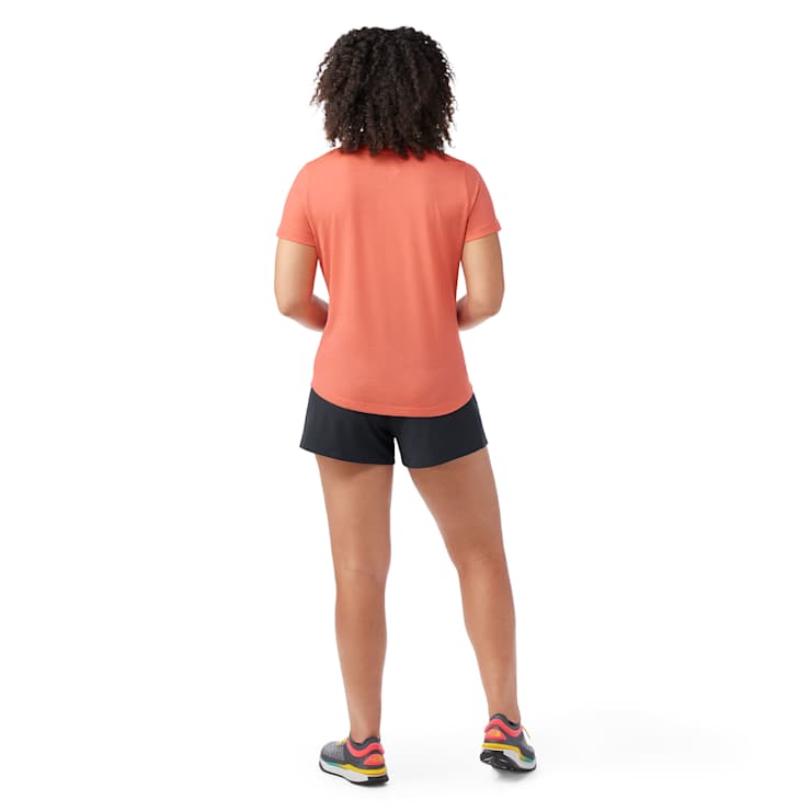 Women's Ultralite V-Neck SS | Coral