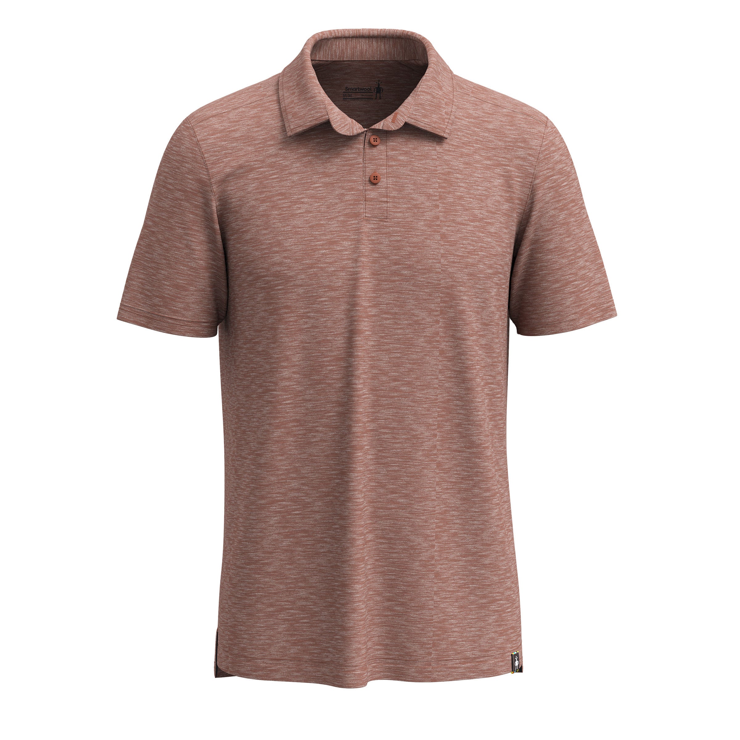 Men's Merino Hemp Polo | Sable Brown