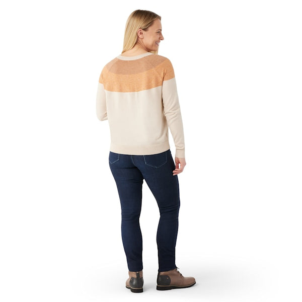 Women's Edgewood Colorblock Crew | Almond