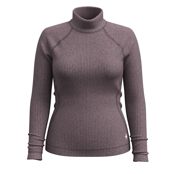 Women's Thermal RIb Turtleneck | Violet