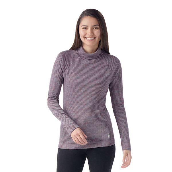 Women's Thermal RIb Turtleneck | Violet