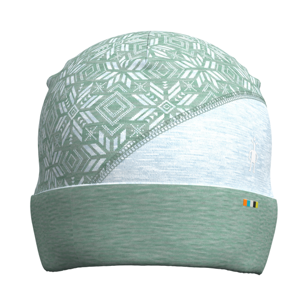 Merino Colorblock Beanie | Arctic Green