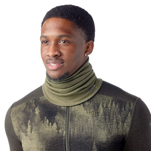 Reversible Thermal Neck Gaiter | Moss/Blue