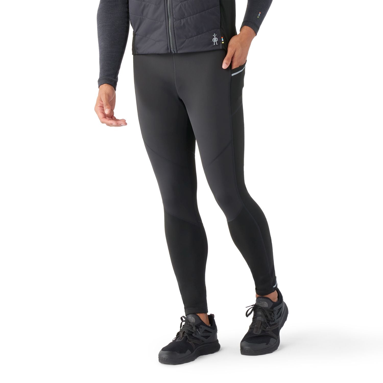 Men's Active Fleece Wind Tight | Black