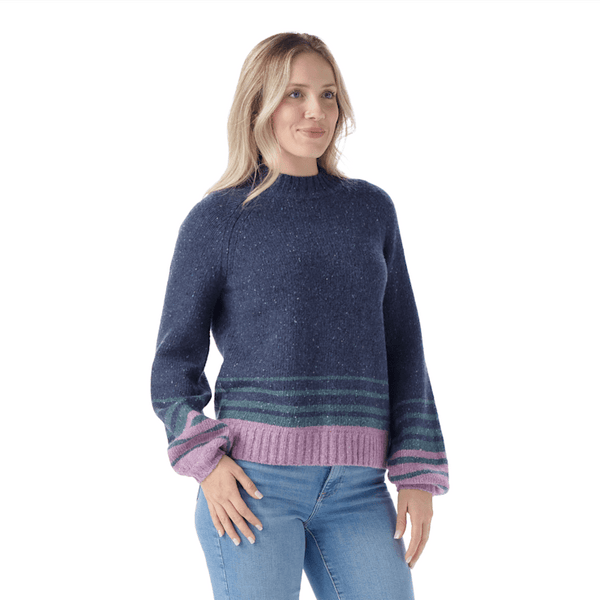 Women's Cozy Lodge Ombre Sweater | Navy