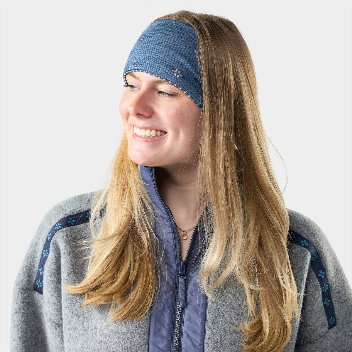 Merino Reversible Headband | Nightfall Fair Isle Fun