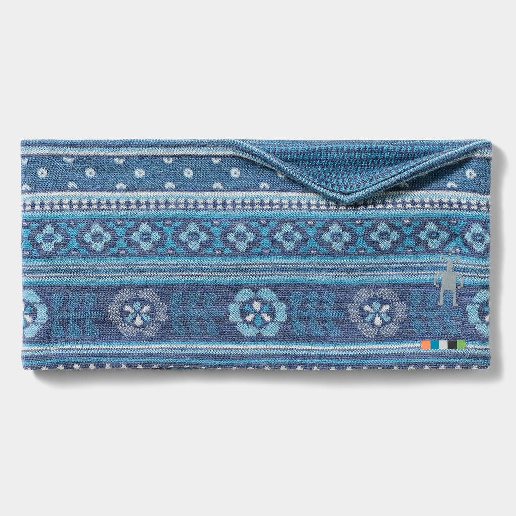Merino Reversible Headband | Nightfall Fair Isle Fun