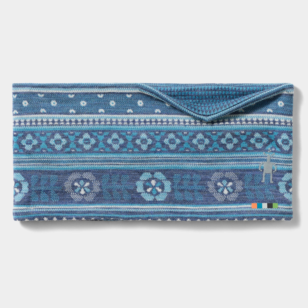 Merino Reversible Headband | Nightfall Fair Isle Fun