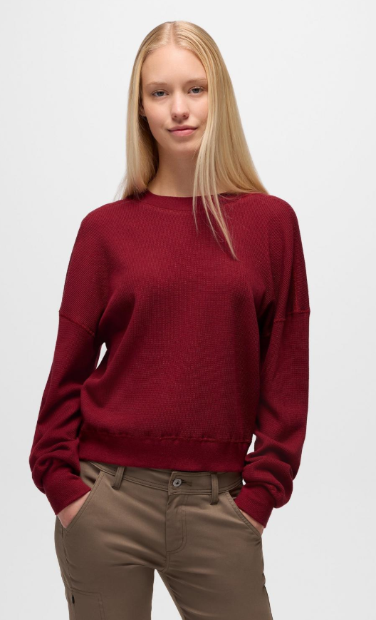 Women's Touchstone LS Crew| Retro Hther