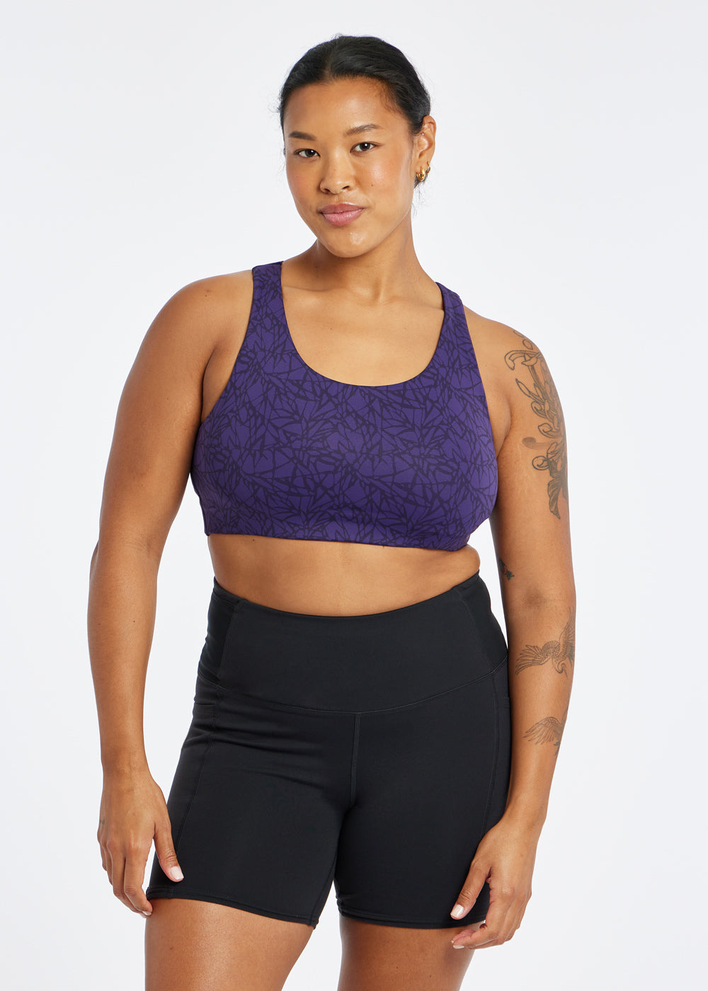 Squared Up Bra | Twilight Monarch