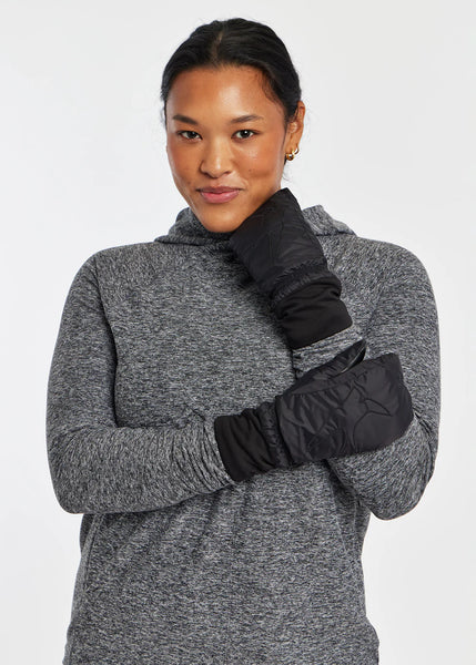 Super Puff Mittens | Black