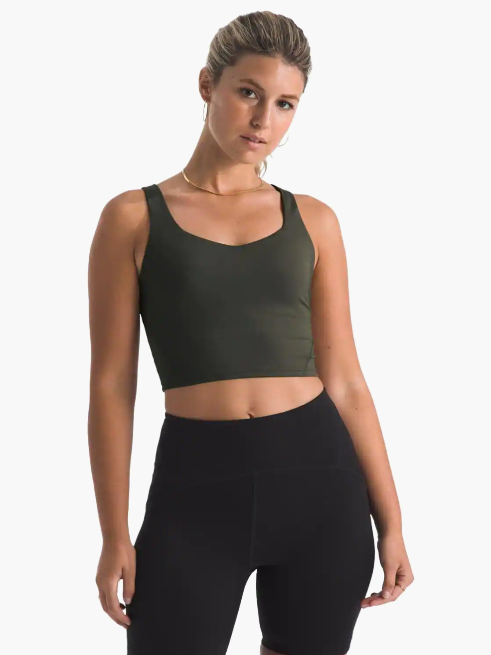 Women's Jaida Long Line Bra | Taupe – Lively Athletics