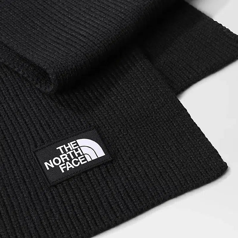 Logo Box Scarf | Black