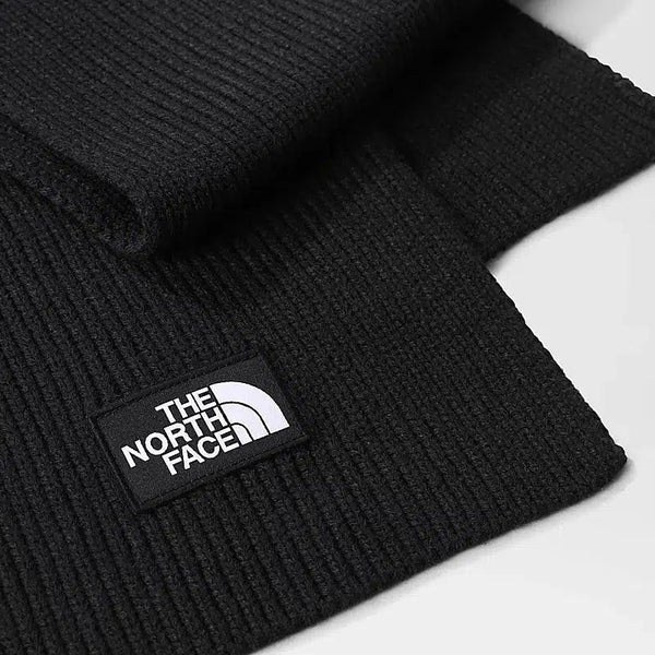 Logo Box Scarf | Black