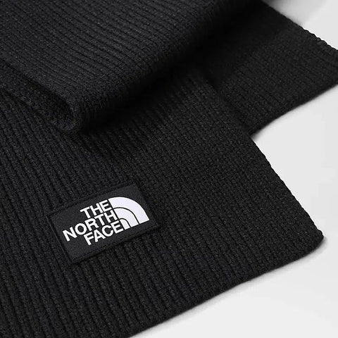 Logo Box Scarf | Black