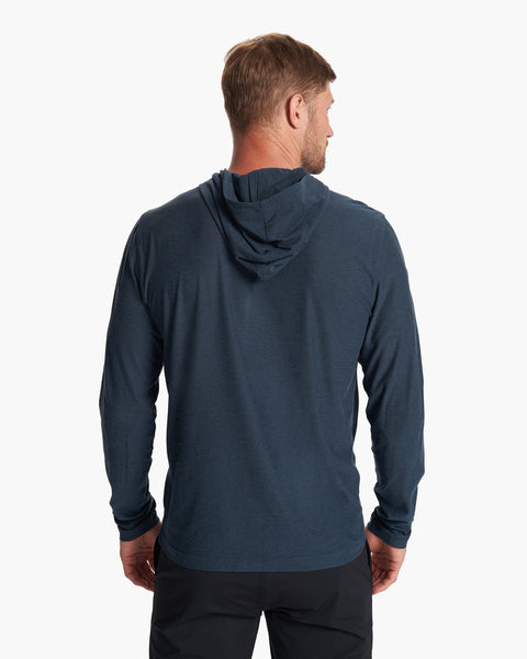 Men's Start Tech Hoodie | Navy Heather