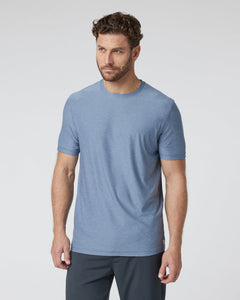 Men's Strato Tech Tee | Chambray Heather