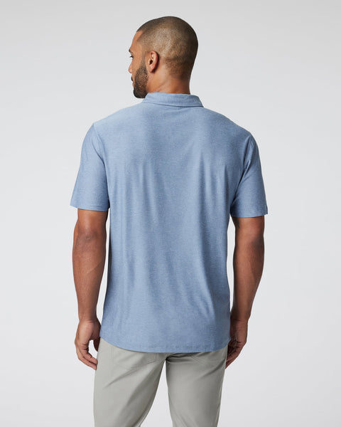 Men's Strato Tech Polo | Chambray Heather