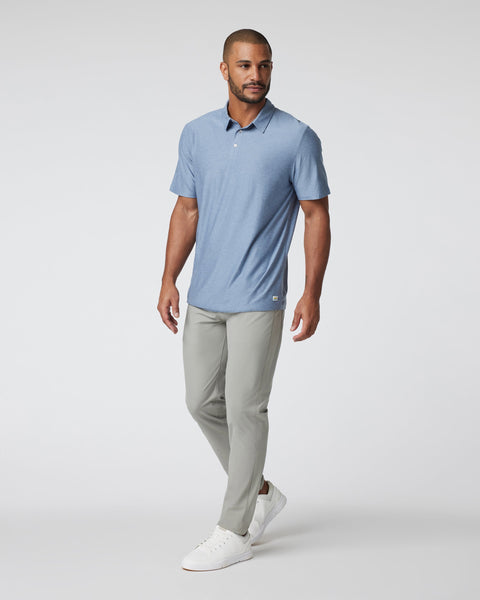 Men's Strato Tech Polo | Chambray Heather